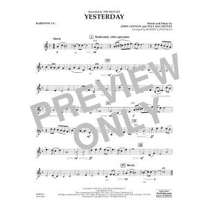 Yesterday - Baritone T.C.